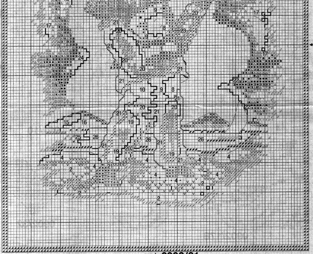 Мальчик с шариком. Схема 2. Анна 2002