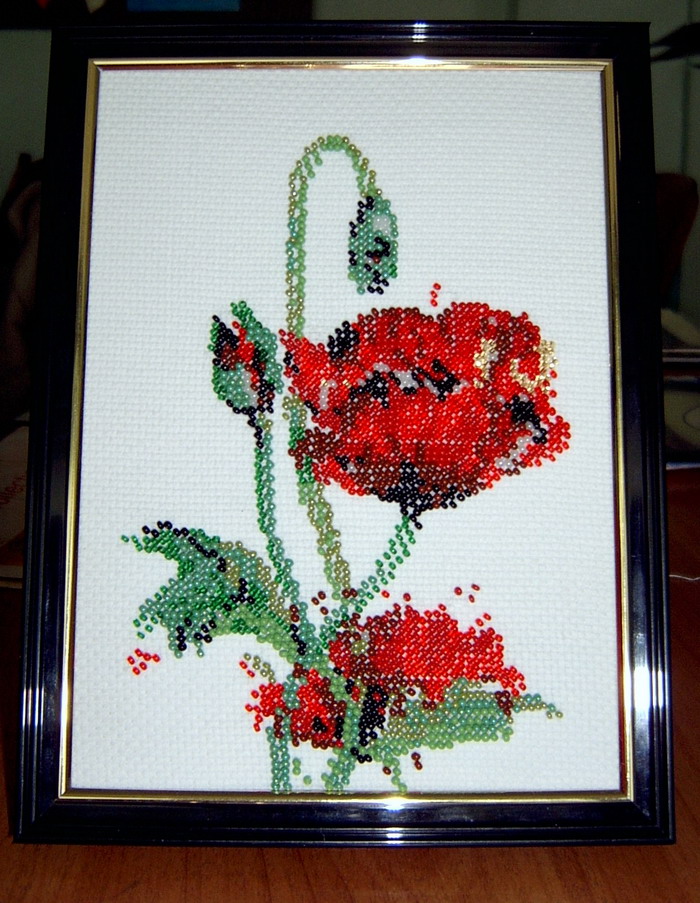 Бисер . Мои работы