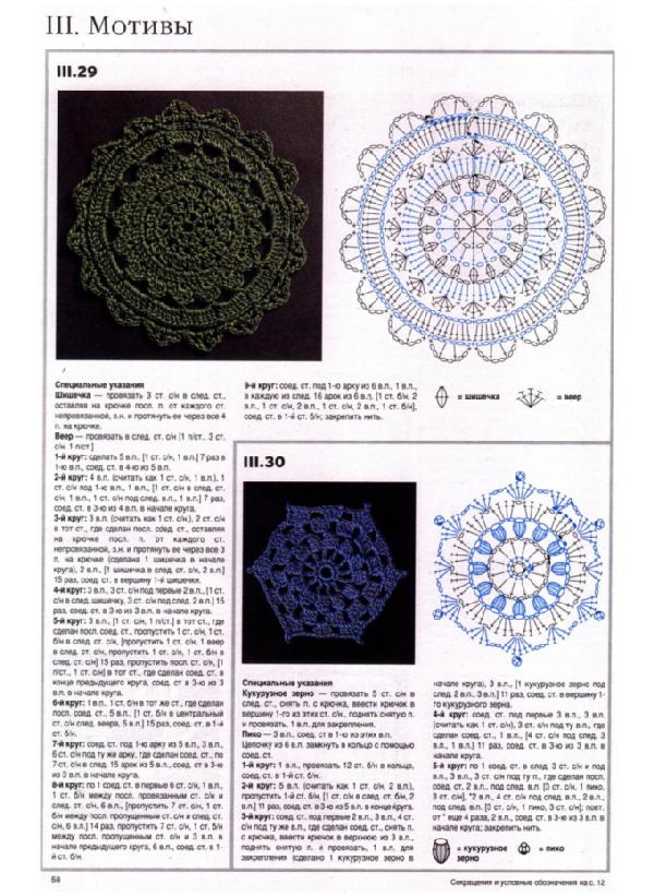 58. 220 образцов крючком (рус.)