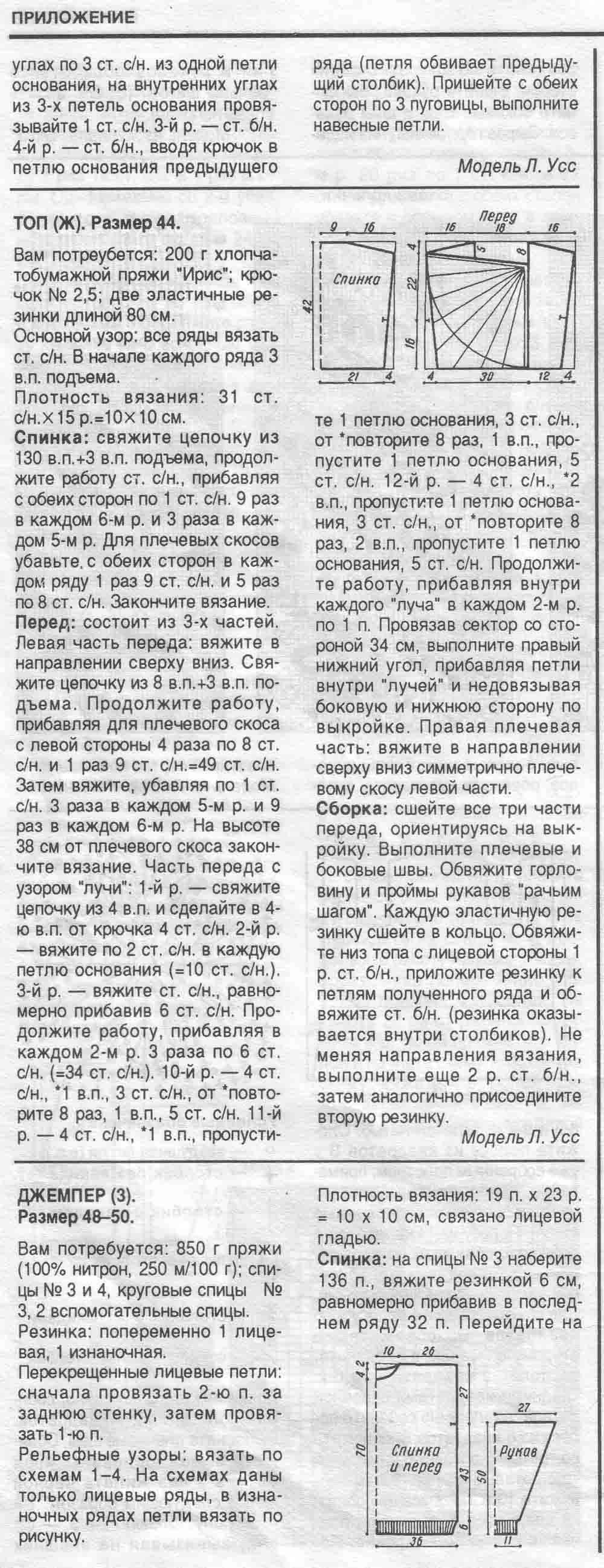 Схема Е, Ж, З. Журнал Мод 94-1