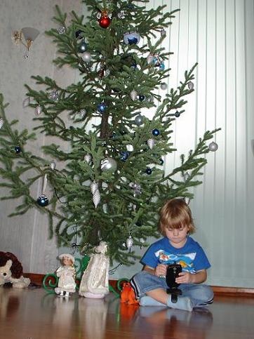 Главный подарочек под елкой. Январь 2006