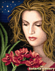 Girl with Orchids. SOLARIA GALERY 