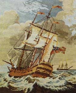 3207-4. WIEHLER GOBELIN/МОРСКА ТЕМА