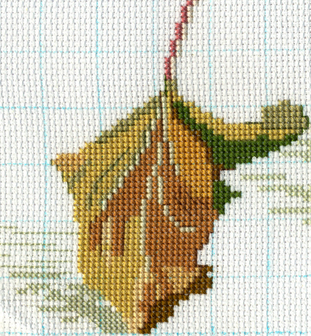 Лист - крупно. 10 - 'Дикий Виноград' Fujico Collection 601