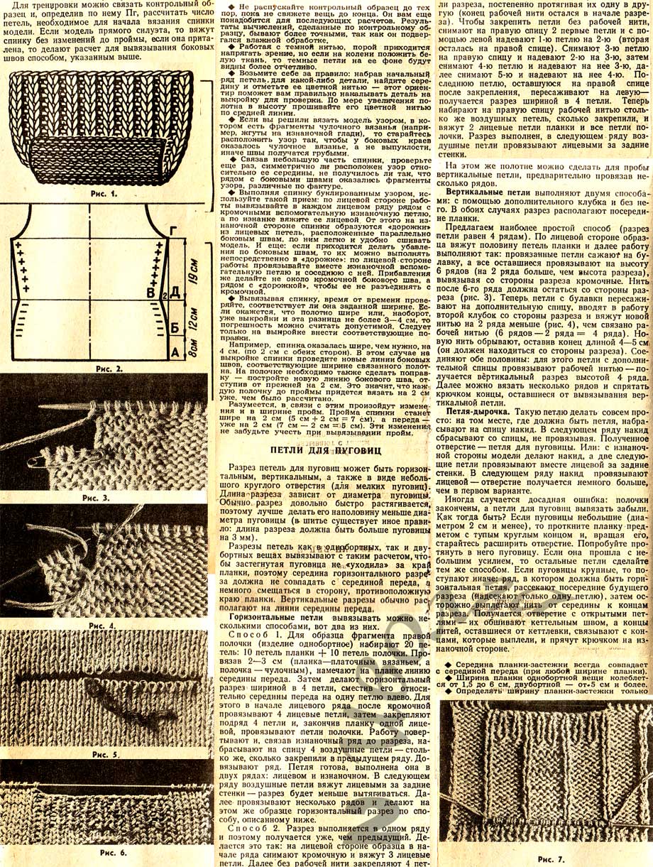 1б. С чего начинать вязание. Жакеты, свитера с карманами 'кенгуру'