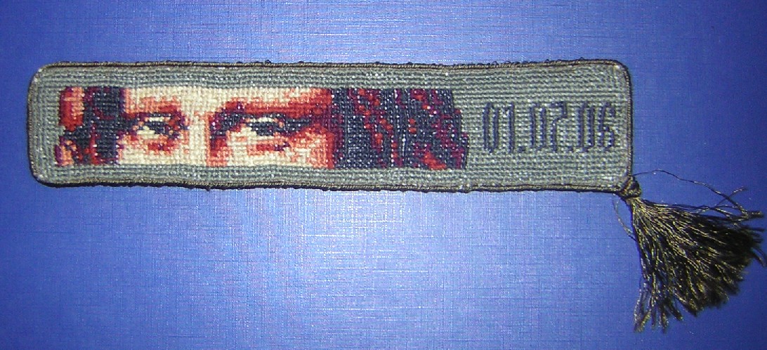 закладка Мона. Мои вышивки (+схемы)