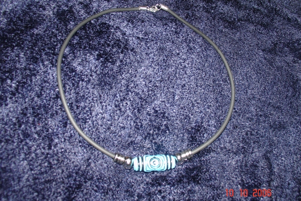 скромная подвеска для дочки. бижу моей работы