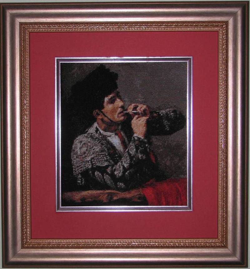 Torreador- Cross Stitch Collectibles. A0-  moje prace/my work