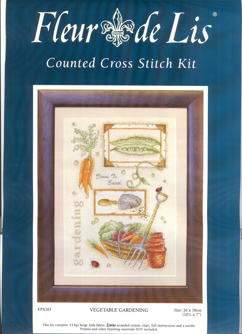 Vegetable gardening Fleur de Lis. Tomi