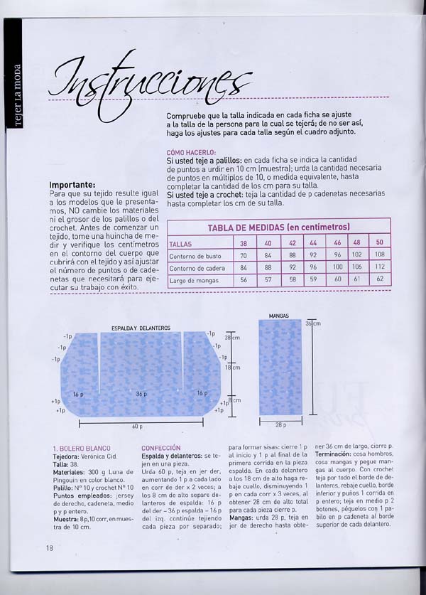16. Tejer la moda 16