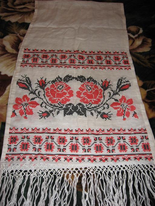 Свадебный рушник. Мои работы
