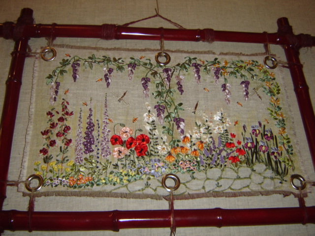 Вышивка лентами. Выставка 