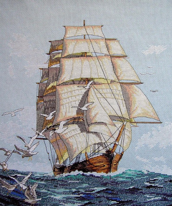 Белые паруса. Картины и картинки