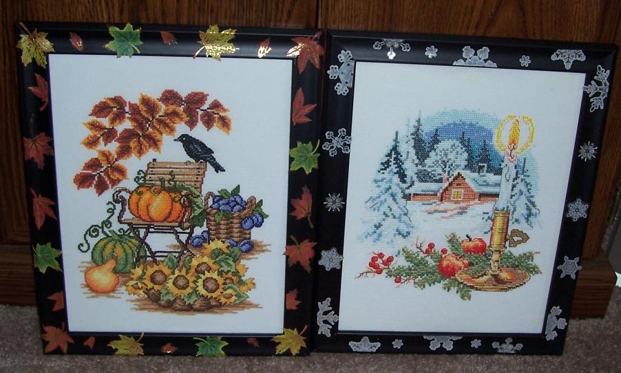 Зима и осень. My works