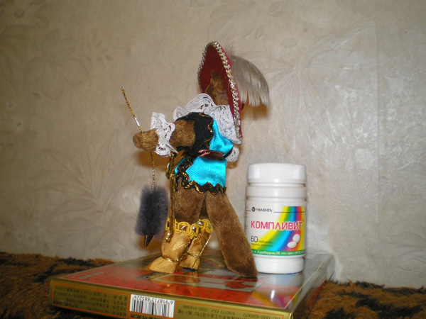 Размер кота в сапогах. Игрушки