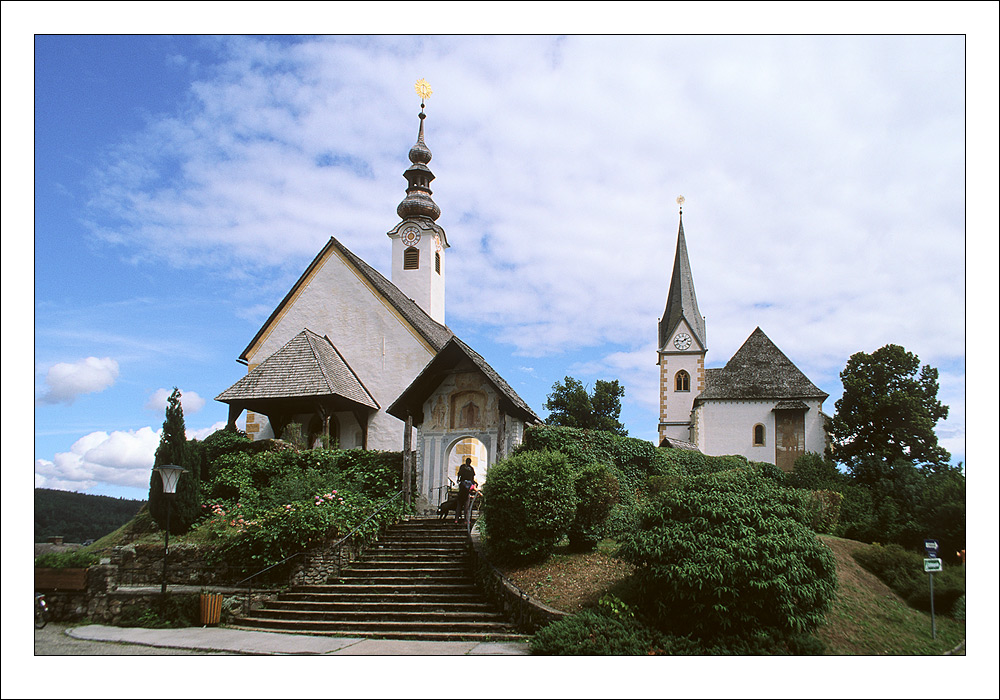 Каринтия. Мария Вёрт. Австрия лето