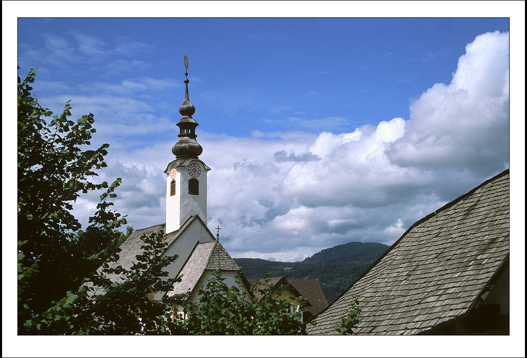 Каринтия. Мария Вёрт. Австрия лето