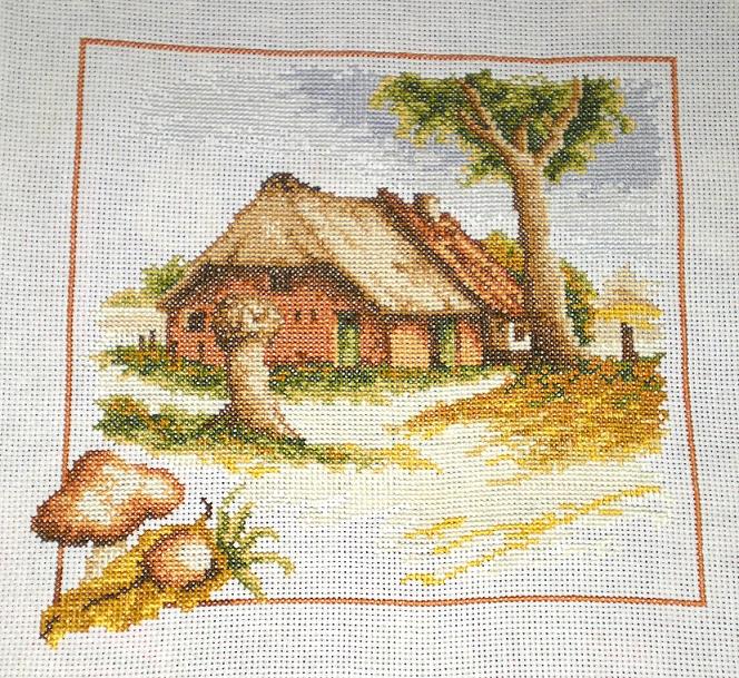 из серии Сезоны  - Осень. Вышивка