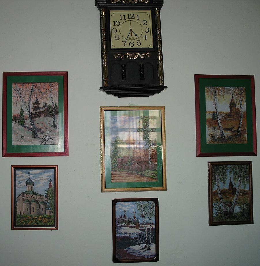 Общий вид.. Бабушкины работы