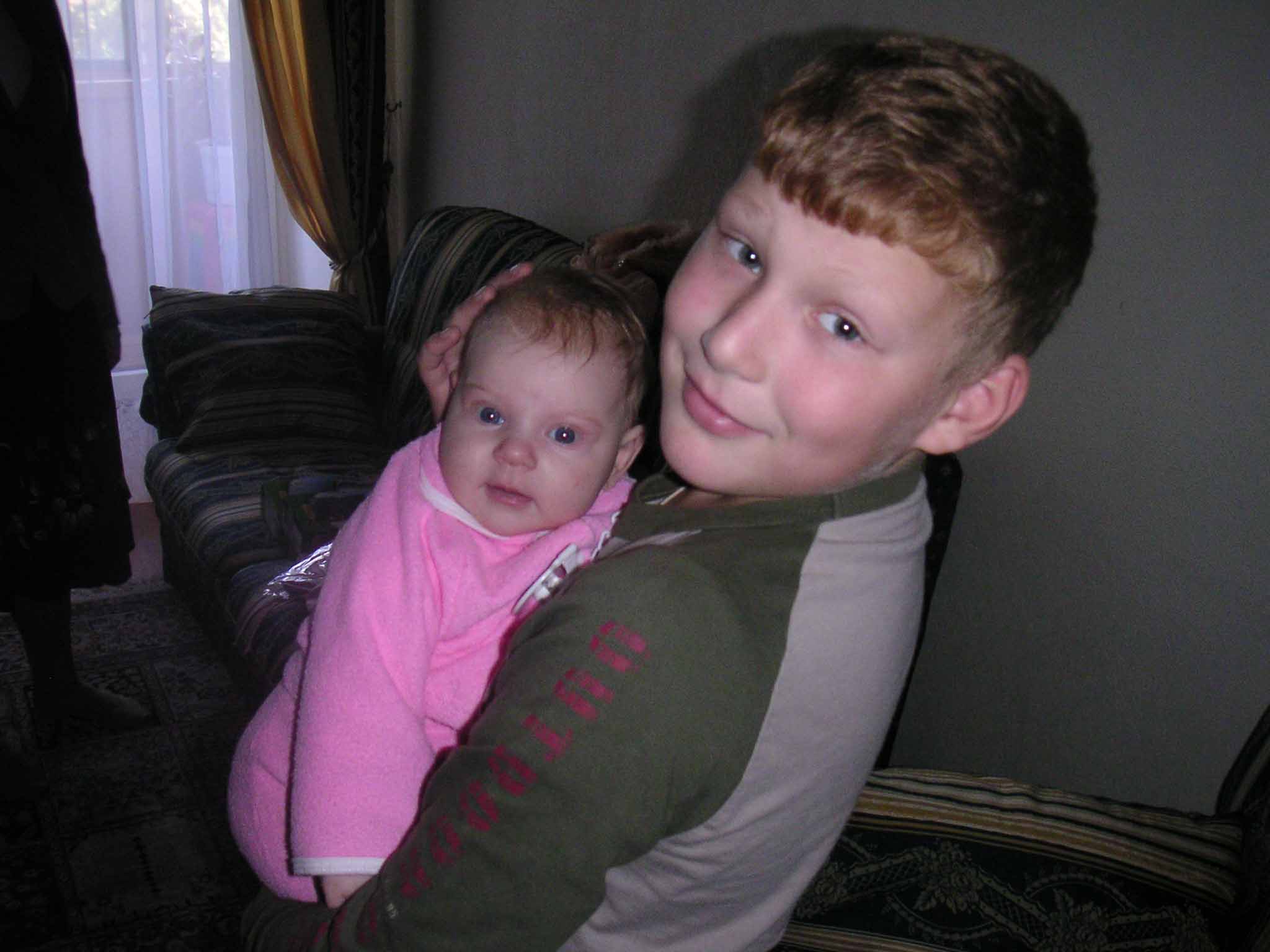 детка - Варя и пельмешка - Арсений. 