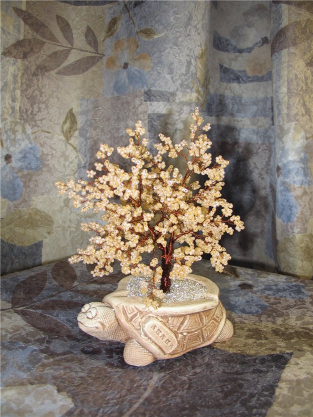 первое дерево!. Бисер