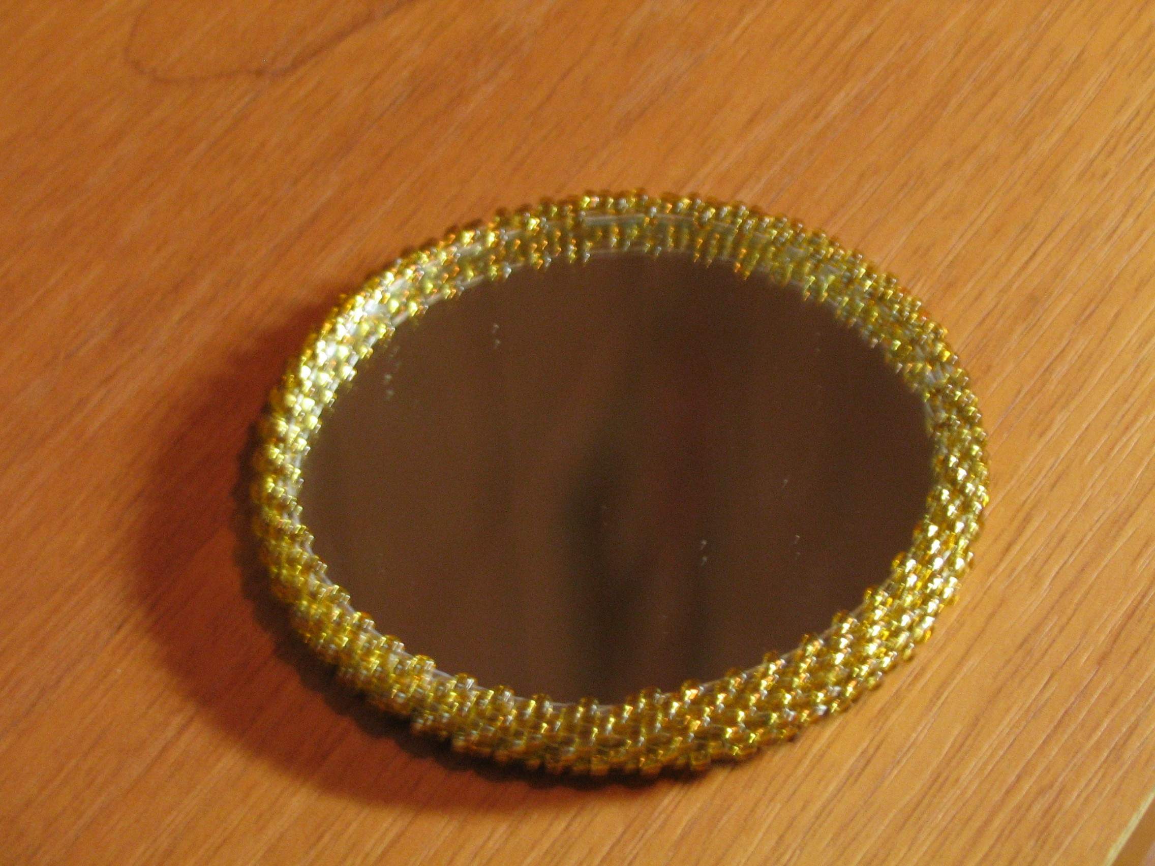 зеркальце. Бисер