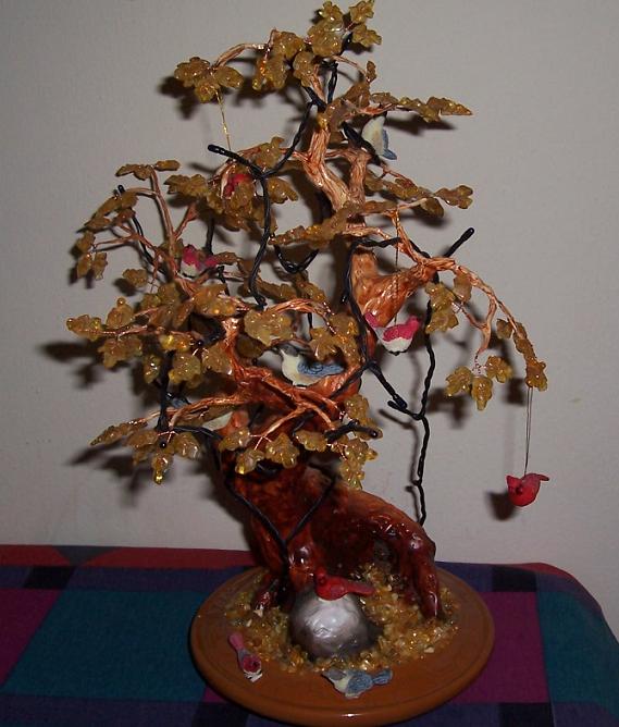 Елка и мои птички