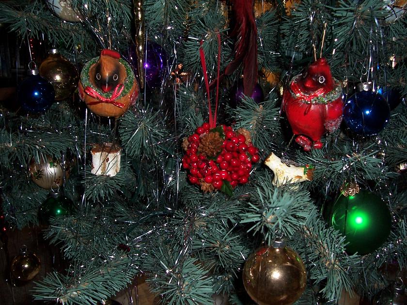 Елка и мои птички