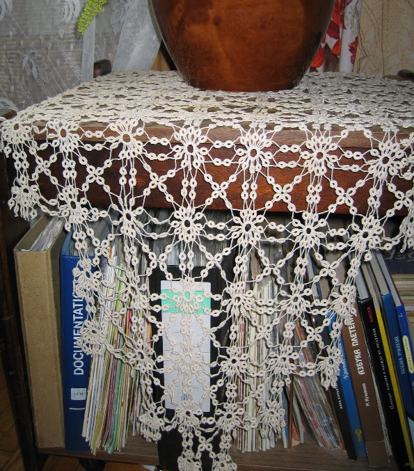 Скатерть из х/б ниток Лилия. Мои кружева