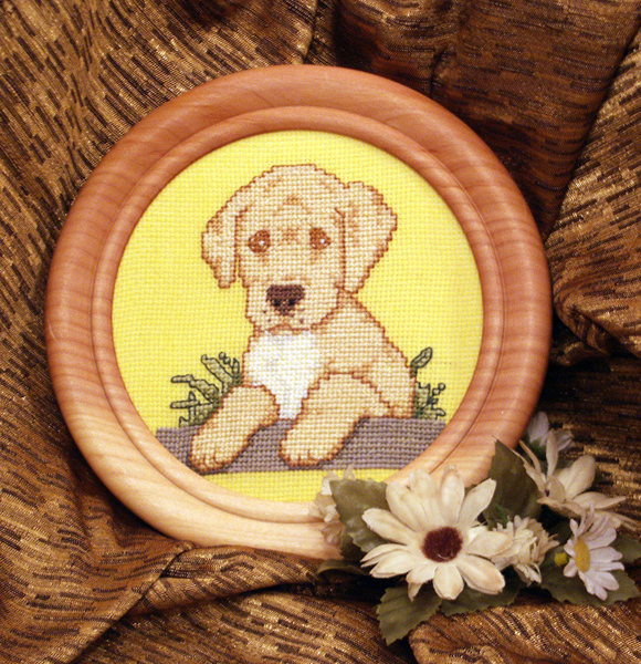 Лабрадор. Мои вышивки