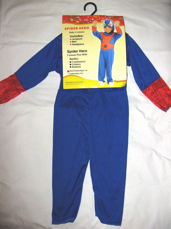 Костюм'Человек-паук'. 7 Костюм и скатерть