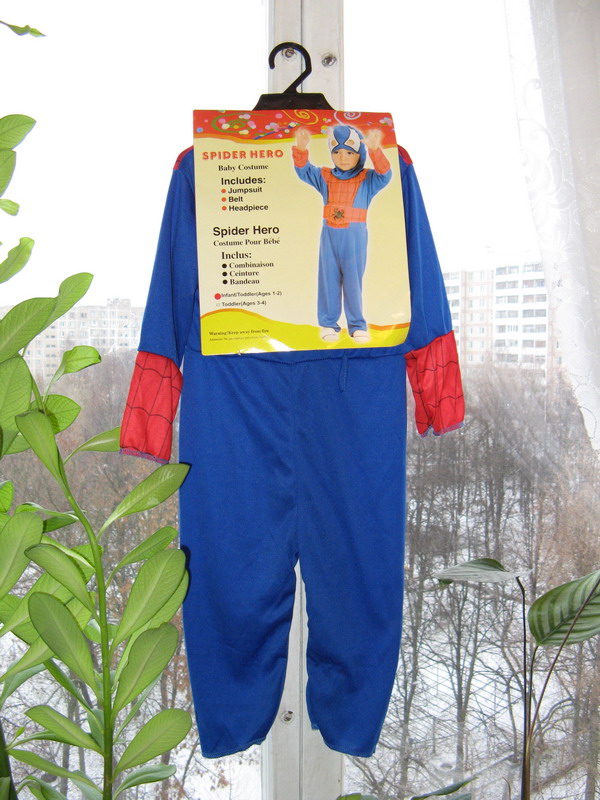 Костюм'Человек-паук'. 7 Костюм и скатерть