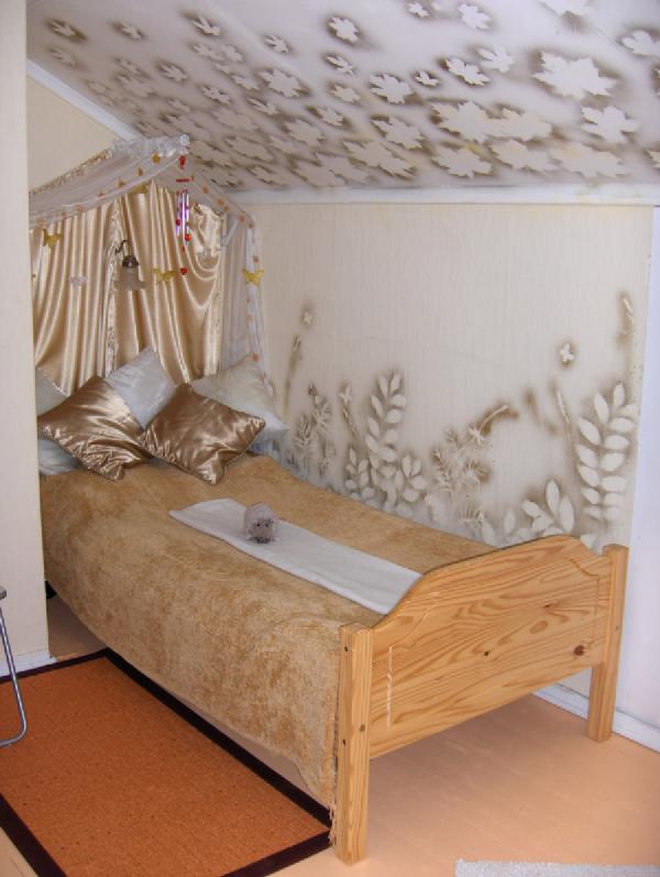 Вот такой альков сделан в гостевой спальне. Работы в интерьере (Works in interior)