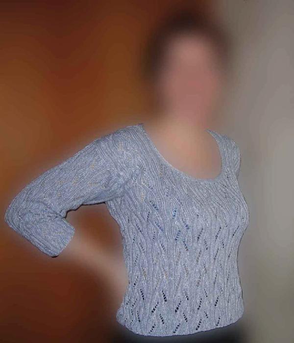 Ажурная кофточка. Мои работы