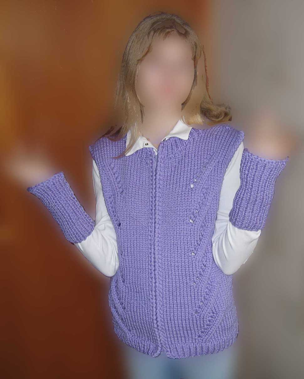 Жилет. Мои работы