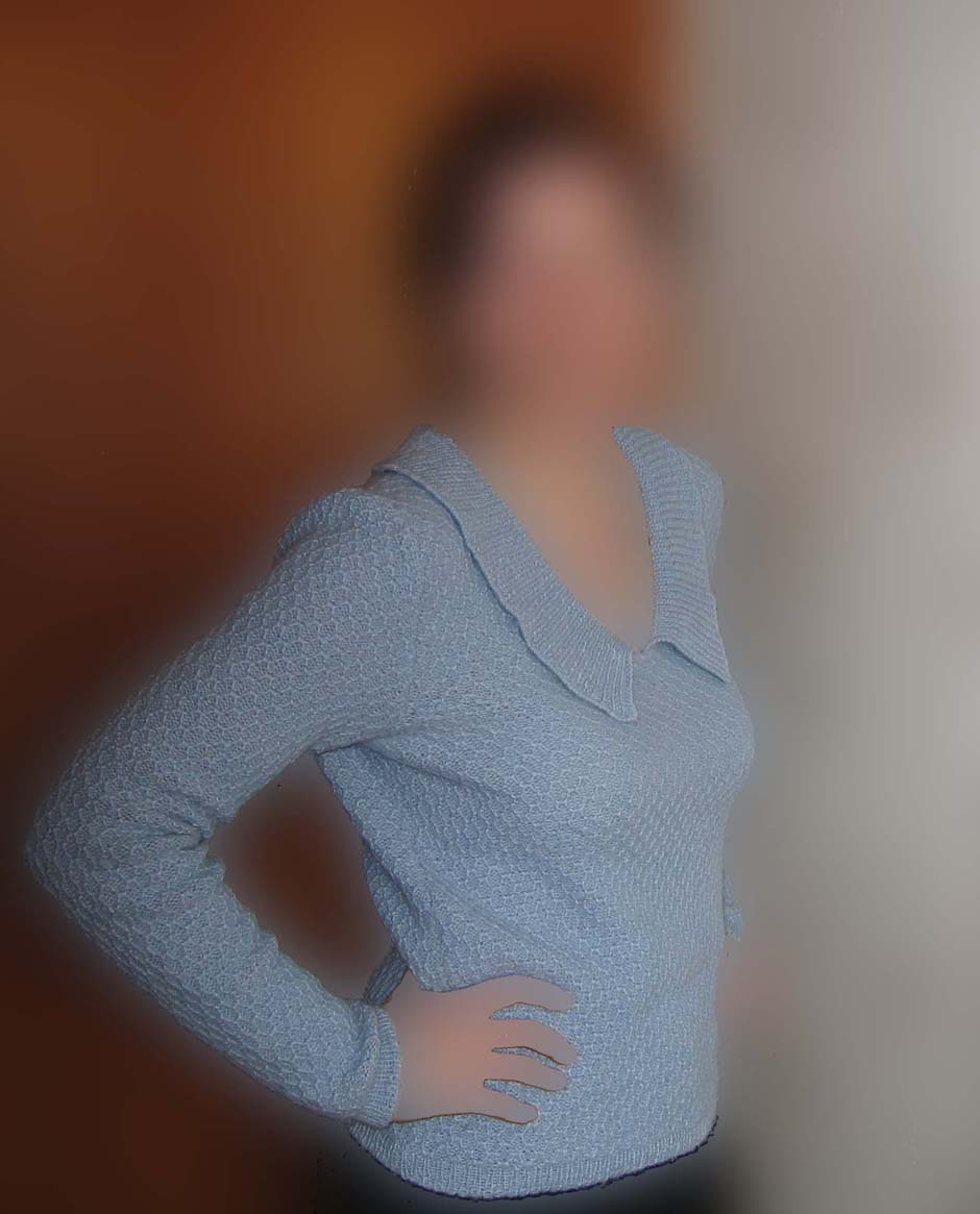 Любимая кофточка. Мои работы