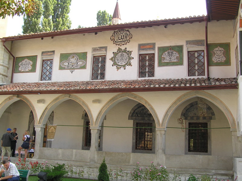 Бахчисарай. Ханский дворец. Наши места