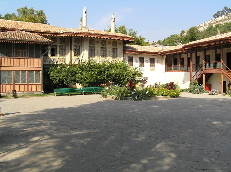 Бахчисарай. Ханский дворец. Наши места