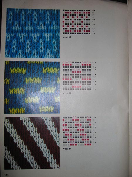 Новая техника вязания жаккарда