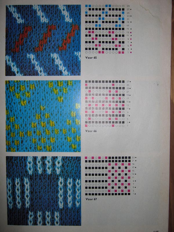 Новая техника вязания жаккарда