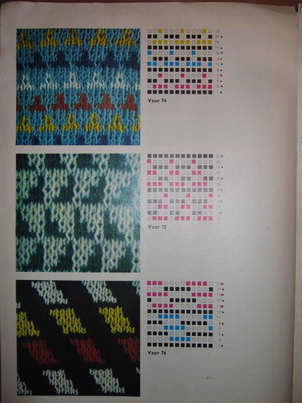 Новая техника вязания жаккарда