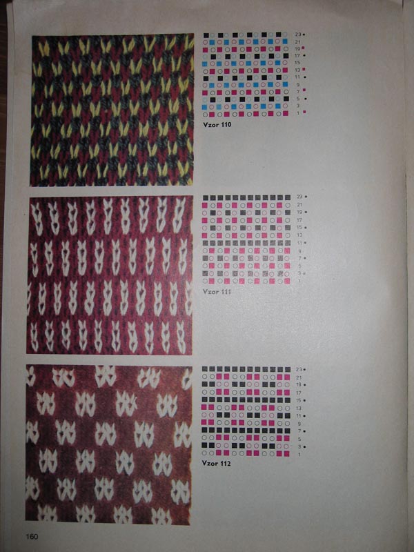 Новая техника вязания жаккарда