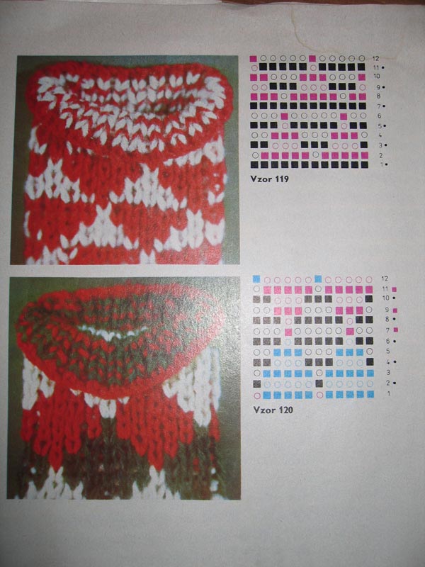 Новая техника вязания жаккарда