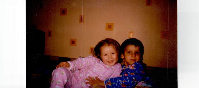 Подурачиться перед сном, тоже одно из любимых занятий!. Первая зима дома (2005-2006г.г.)