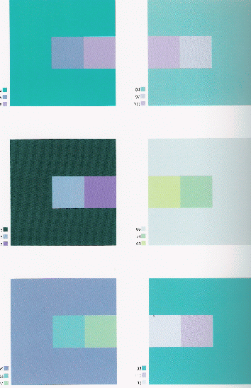 3.Морской. Сочетание цветов