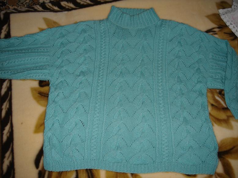 Джемпер из Виктории.. Моё вязание