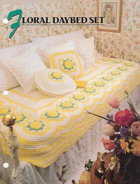 floral daybed set