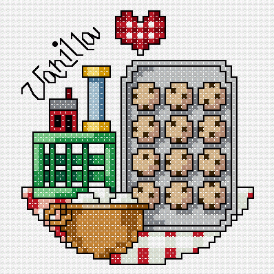 схемы для вышивки - кухня