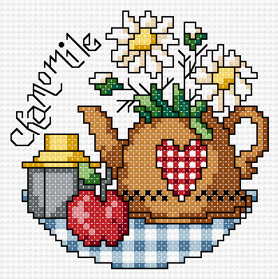 схемы для вышивки - кухня