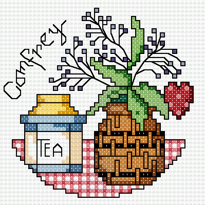 схемы для вышивки - кухня